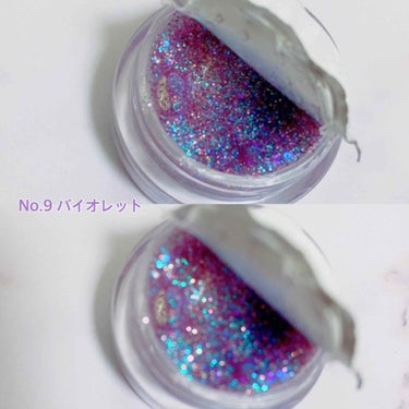 twinkle pop  jelly Glitter/CLIO/ジェル・クリームアイシャドウを使ったクチコミ（3枚目）