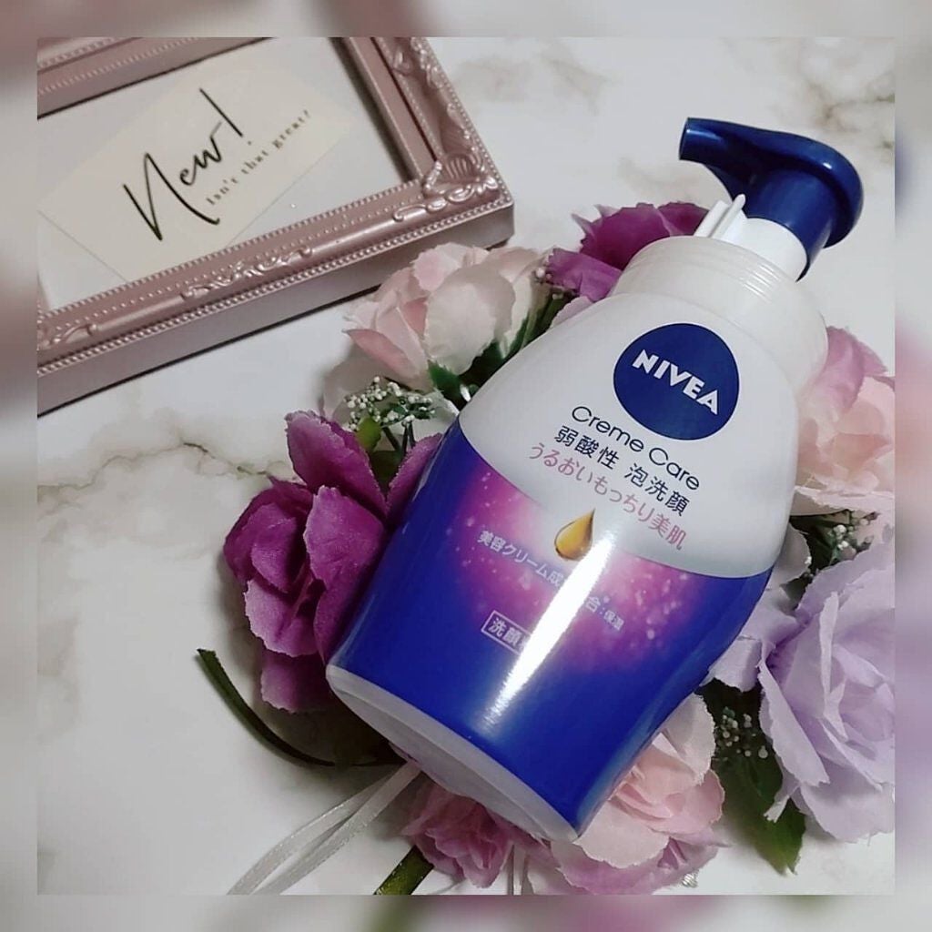 ニベア クリアビューティー弱酸性泡洗顔 もっちり美肌/ニベア/泡洗顔を使ったクチコミ(1枚目)