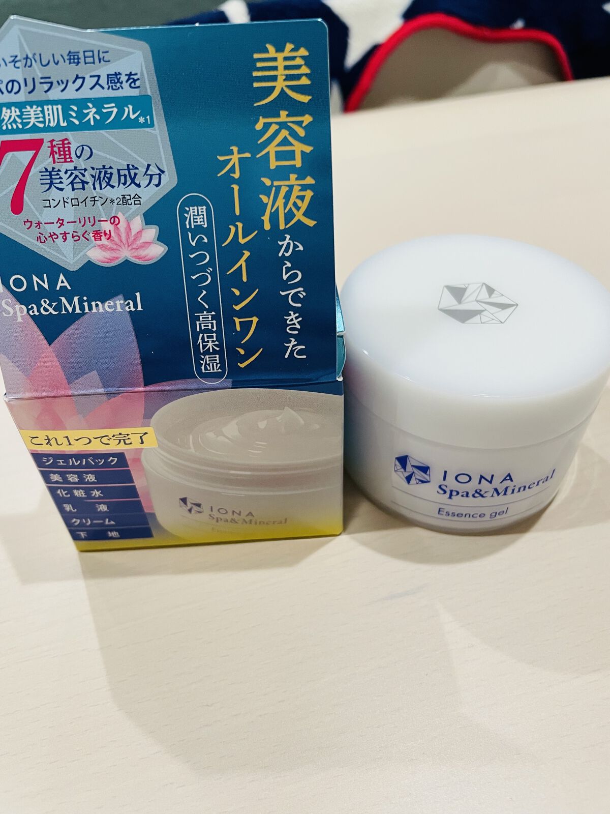 エッセンス ジェル/イオナ スパ＆ミネラル/オールインワン化粧品を使ったクチコミ（1枚目）