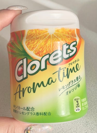 アロマタイム　レモングラス香るオレンジ味ボトル/クロレッツ/食品を使ったクチコミ（1枚目）