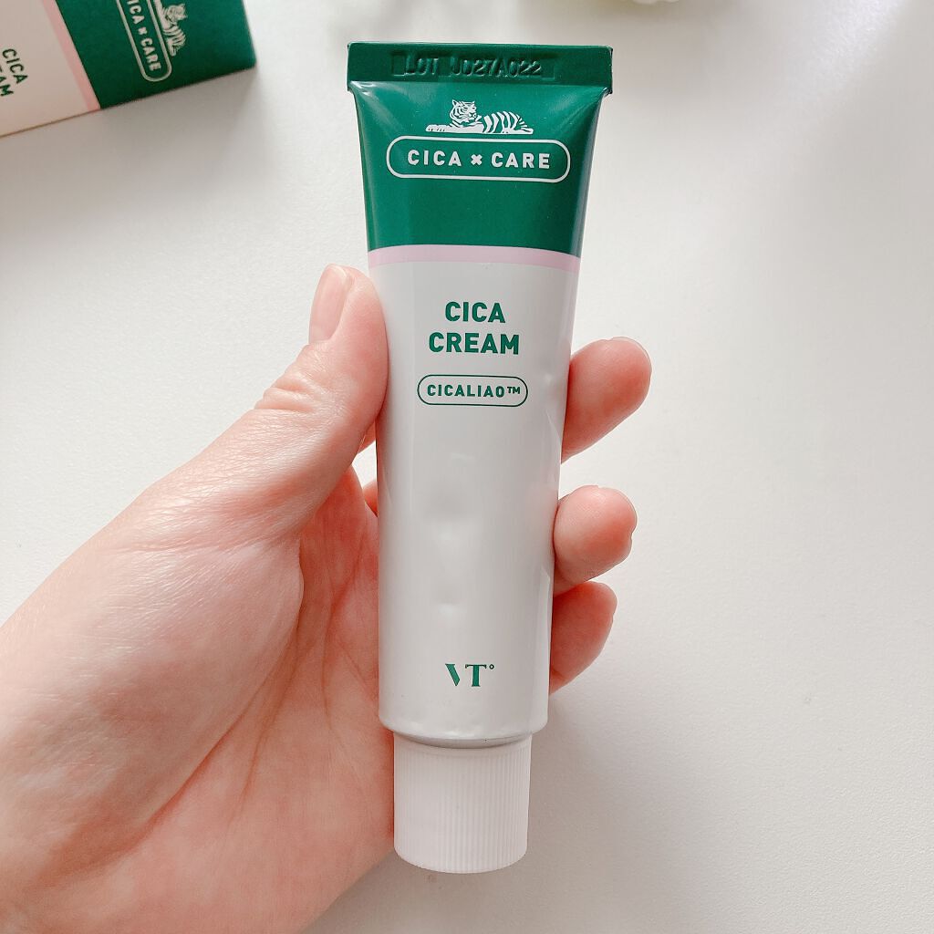 CICA クリーム/VT/フェイスクリームを使ったクチコミ（2枚目）