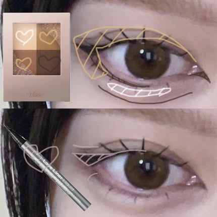 ケイト デザイニングアイブロウ3D/KATE/パウダーアイブロウを使ったクチコミ(2枚目)