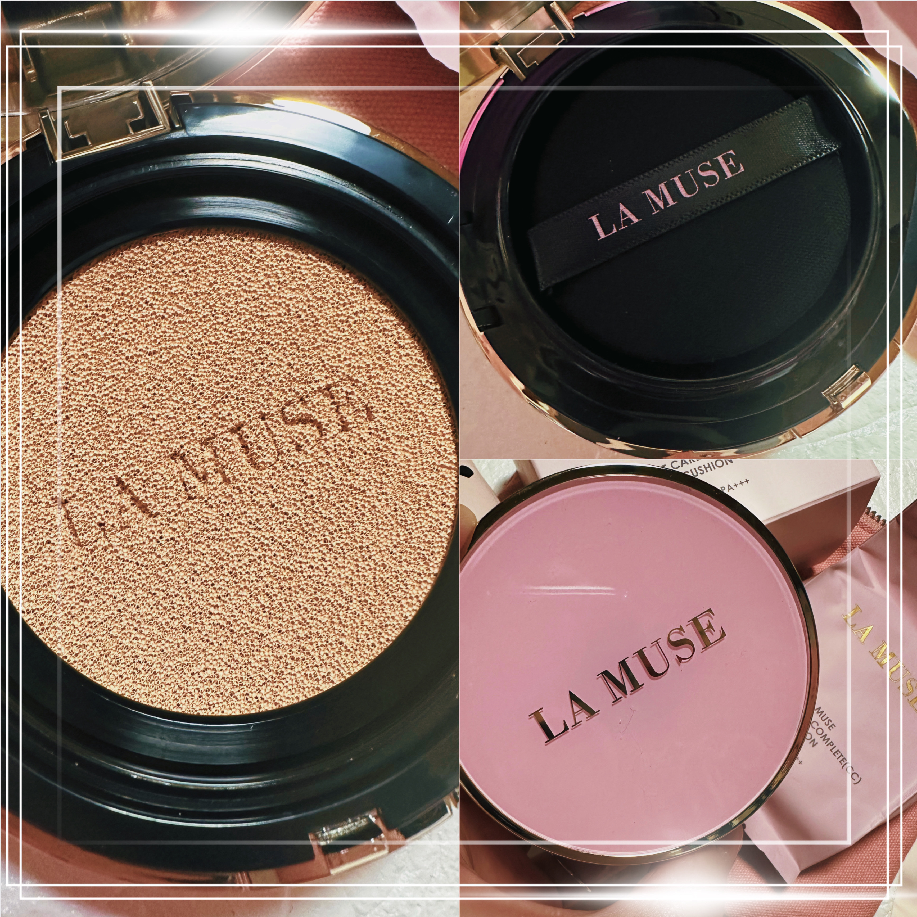 CORRECT CARE COMPLETE CC CUSHION/ラミューズ/クッションファンデーションを使ったクチコミ（3枚目）