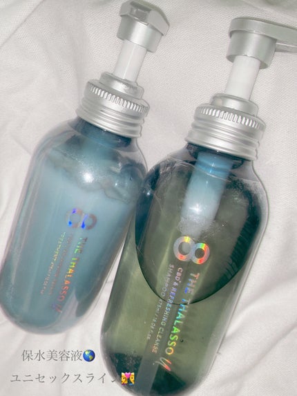 エイトザタラソ ユー CBD&リフレッシング クレンズ 美容液シャンプー/CBD&バランシング ダメージリペア 美容液ヘアトリートメント/エイトザタラソ/市販シャンプーを使ったクチコミ(1枚目)
