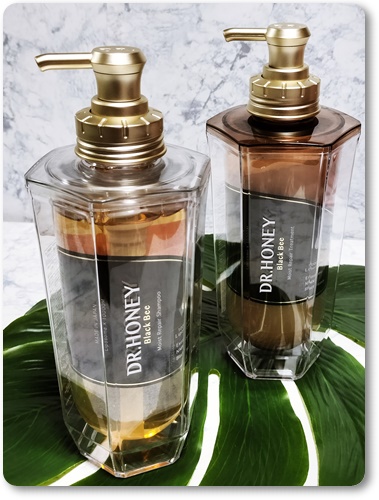 DRハニー ブラックビー モイスト リペア シャンプー/ヘアトリートメント/DR.HONEY/市販シャンプーを使ったクチコミ（1枚目）