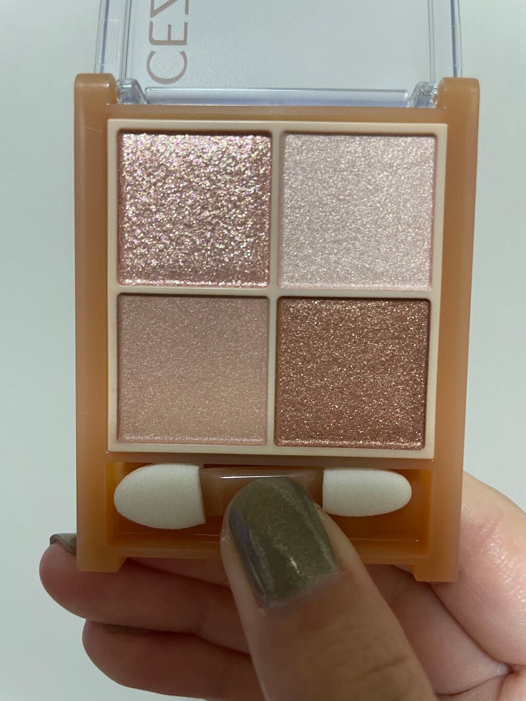 ベージュトーンアイシャドウ/CEZANNE/アイシャドウパレットを使ったクチコミ(3枚目)