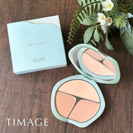 TIMAGE 3色チークパレット/TIMAGE/パウダーチークを使ったクチコミ(1枚目)
