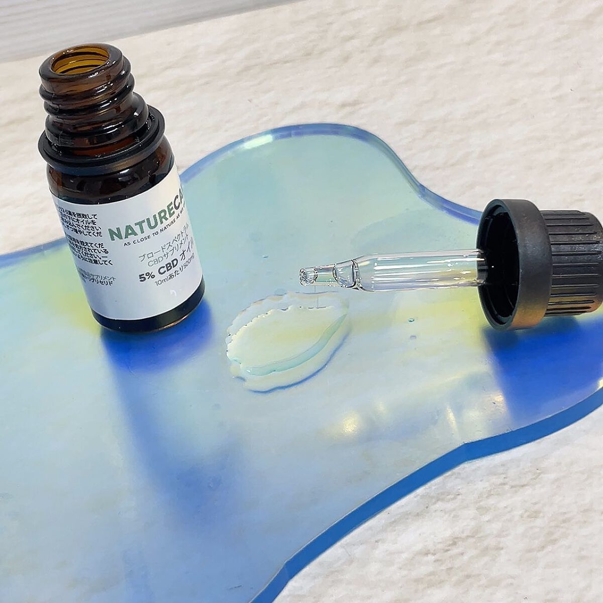 5% CBDオイル/NATURECAN/食品を使ったクチコミ（3枚目）