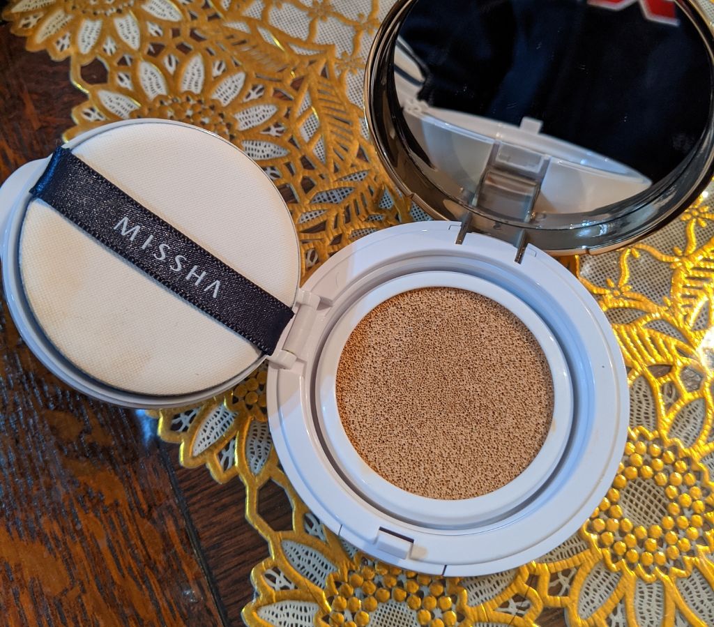 M クッション ファンデーション(モイスチャー)/MISSHA/クッションファンデーションを使ったクチコミ（2枚目）