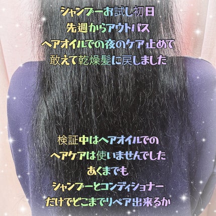 オイルインシャンプー/オイルインコンディショナー (グロス&リペア)/ディアボーテ/市販シャンプーを使ったクチコミ(5枚目)