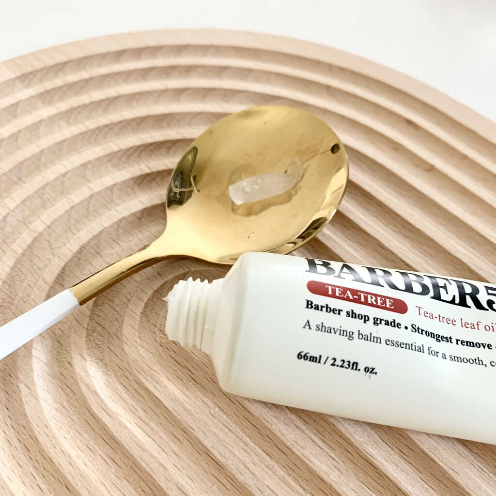シェービングブースター Ｔ（ティーツリー）/BARBER501/ムダ毛ケアを使ったクチコミ（2枚目）