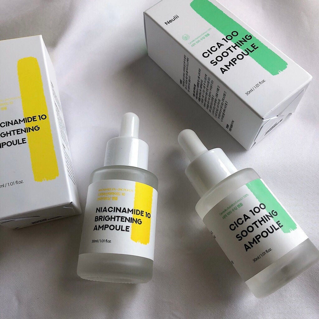 シカ100スージングアンプル/Neulii/美容液を使ったクチコミ(8枚目)
