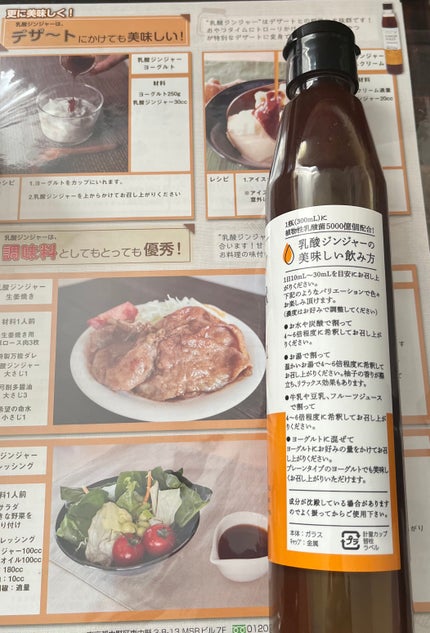 生姜シロップ 乳酸ジンジャー 10mL×15包/乳酸ジンジャー/乳酸菌飲料を使ったクチコミ(2枚目)