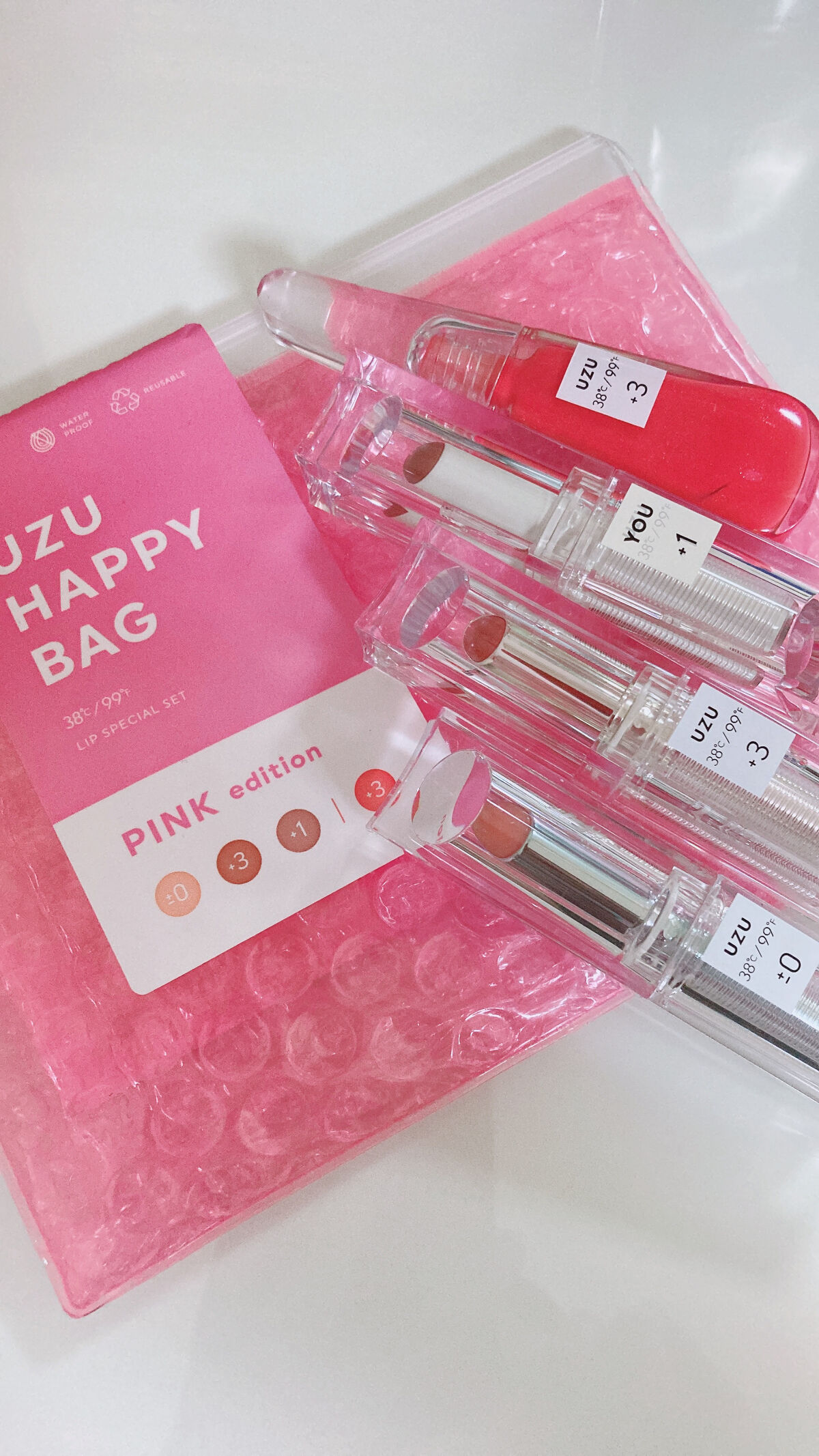 UZU HAPPY BAG/UZU BY FLOWFUSHI/メイクアップキットを使ったクチコミ（1枚目）