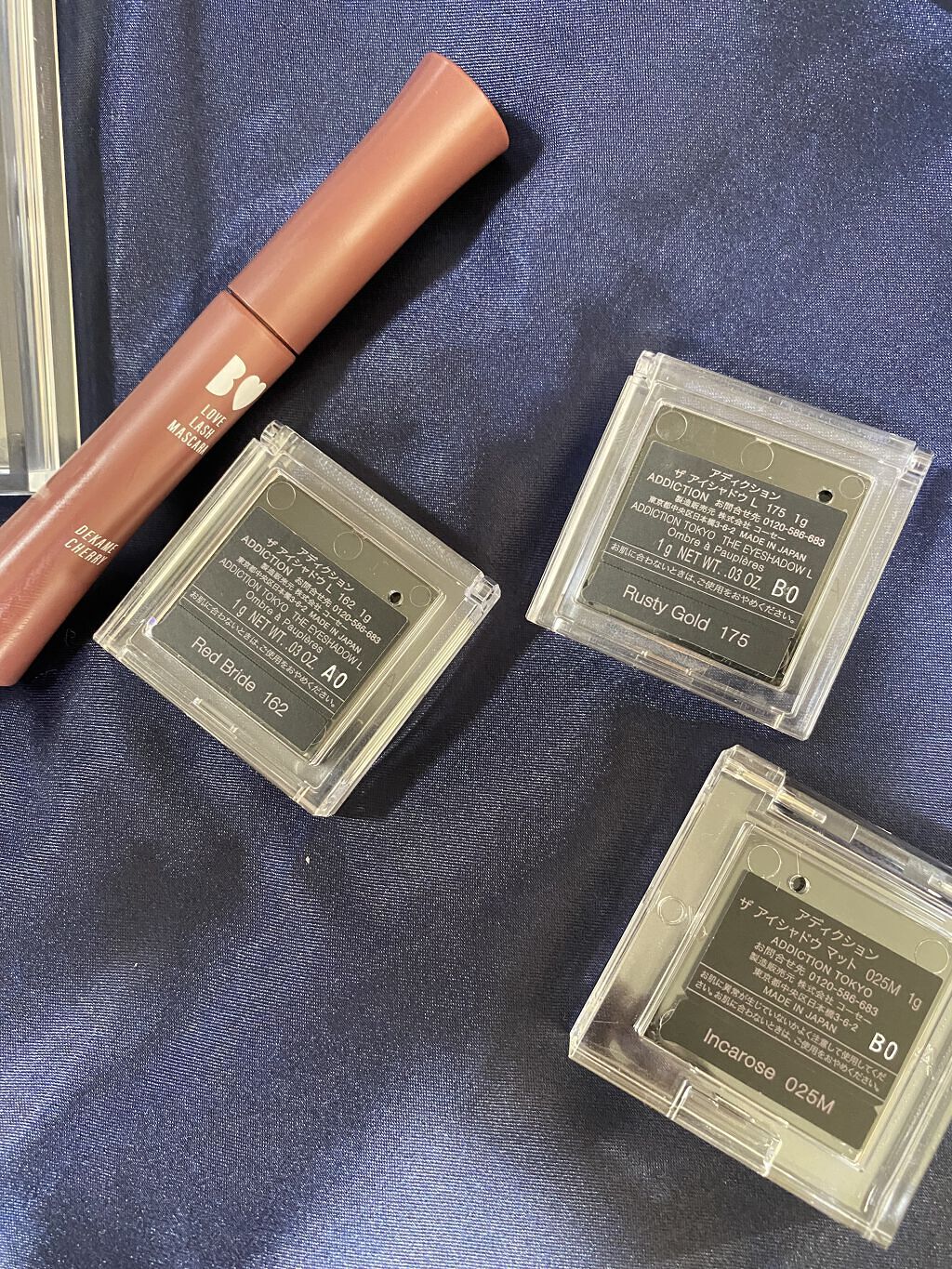 アディクション ザ アイシャドウ マット 025M Incarose/ADDICTION/単色アイシャドウを使ったクチコミ（3枚目）