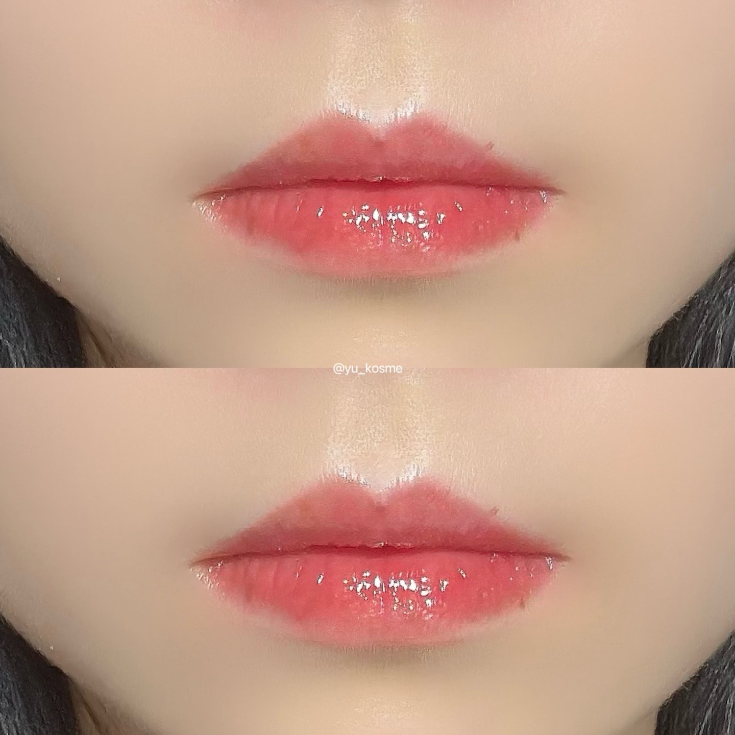 グラッセリップティント/mude./リップティントを使ったクチコミ（3枚目）