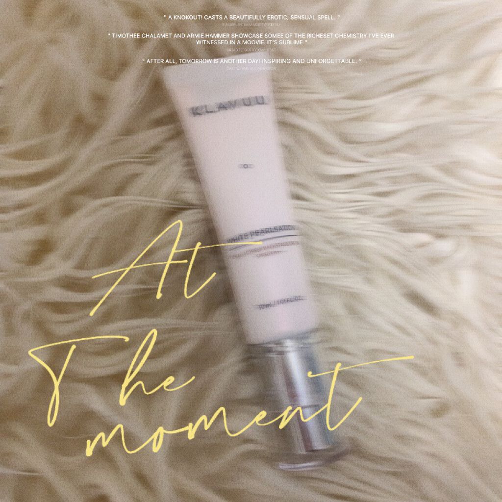 アイデアルアクトレス バックステージクリーム SPF30 PA++ 50ml/KLAVUU/化粧下地を使ったクチコミ(1枚目)