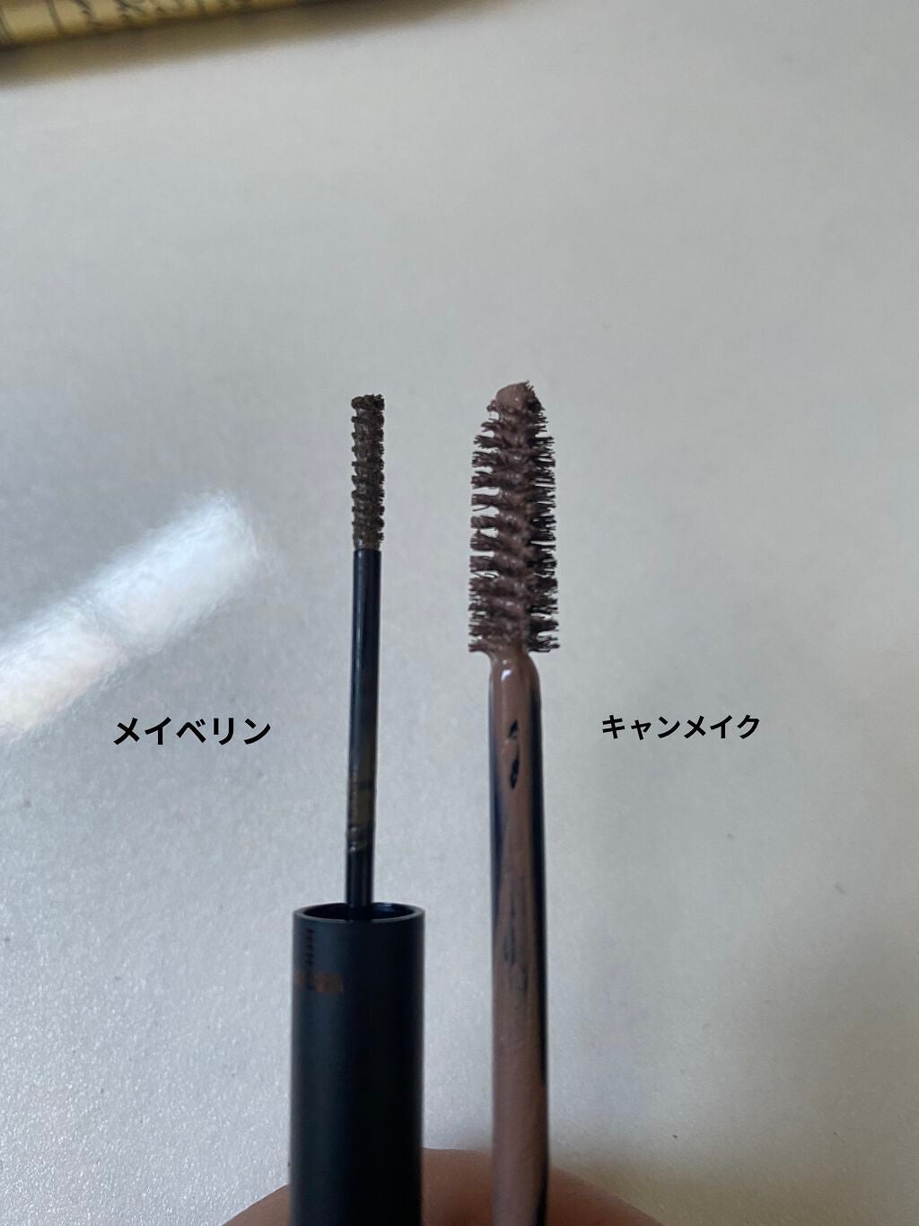 ブロウインク カラーティントデュオ/MAYBELLINE NEW YORK/眉ティントを使ったクチコミ(2枚目)