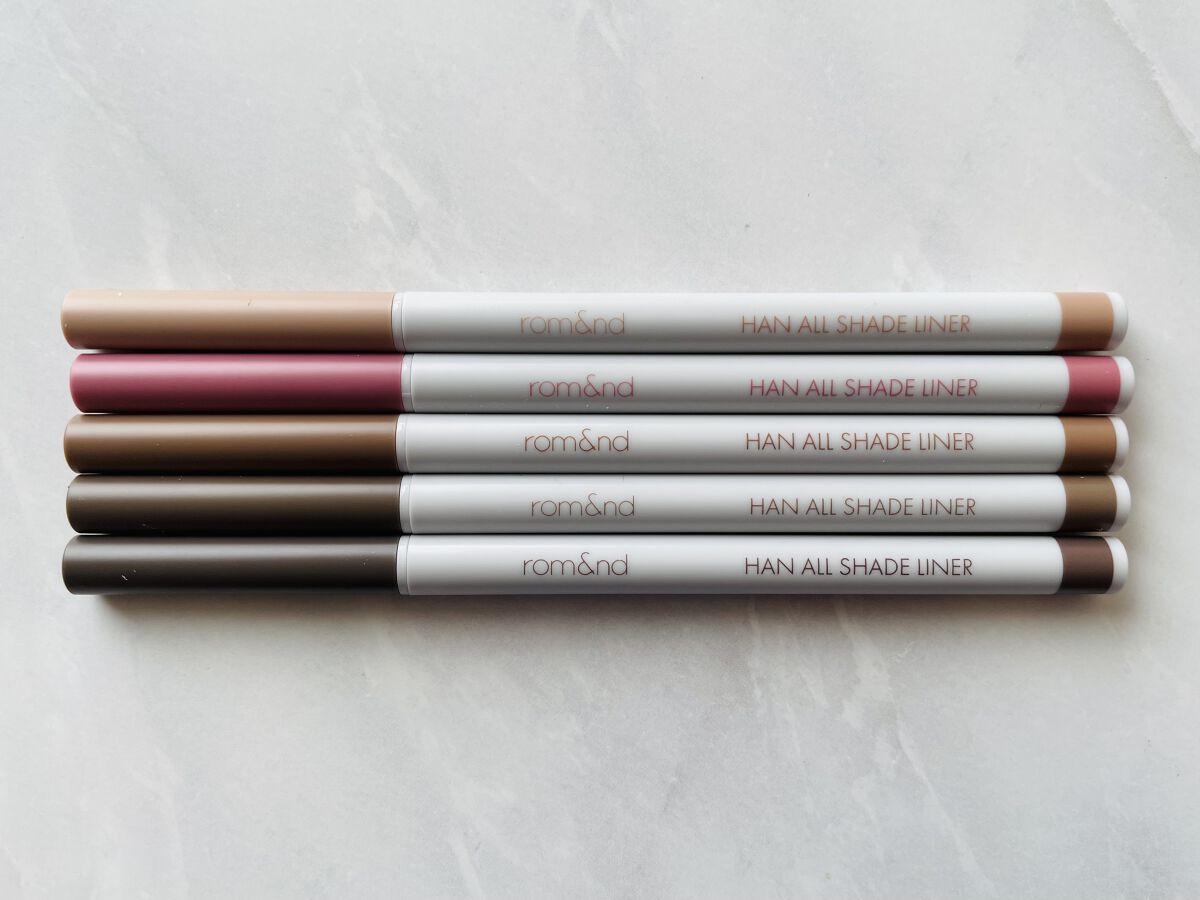 ハンオールシェードライナー/rom&nd/ペンシルアイライナーを使ったクチコミ（2枚目）