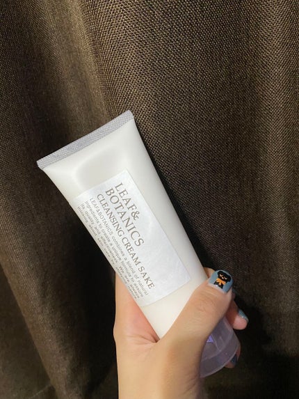 クレンジングクリーム 純米酒/LEAF&BOTANICS /クレンジングクリームを使ったクチコミ(1枚目)