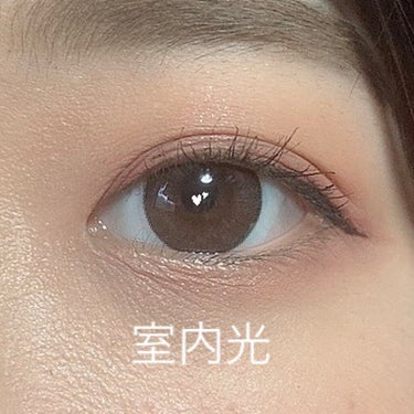 LARME MOISTURE UV(ラルムモイスチャーUV) スムースビター/LARME/カラーコンタクトレンズを使ったクチコミ（3枚目）