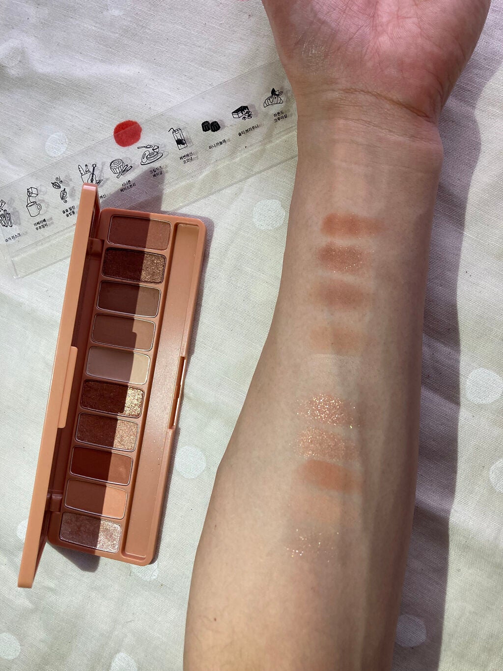 プレイカラー アイシャドウ/ETUDE/アイシャドウパレットを使ったクチコミ(2枚目)