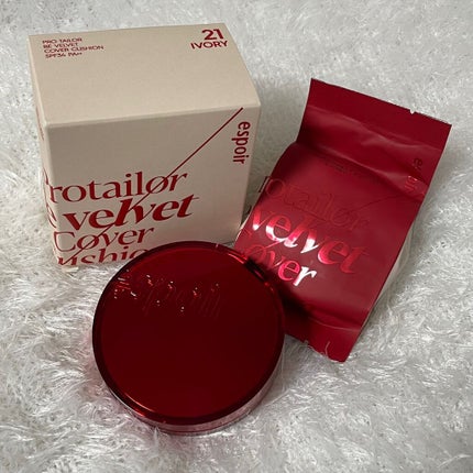 プロテーラービーベルベットカバークッション/espoir/クッションファンデーションを使ったクチコミ(1枚目)