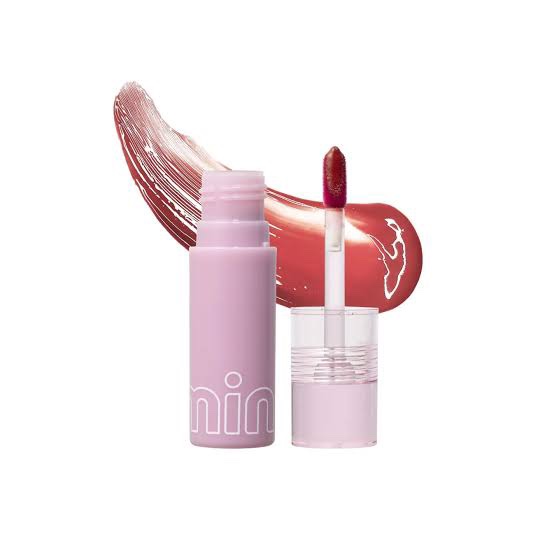 ミニュム バブリップ ジューシーティント 04 垢抜け したたかオレンジ/minum/リップティントを使ったクチコミ（1枚目）