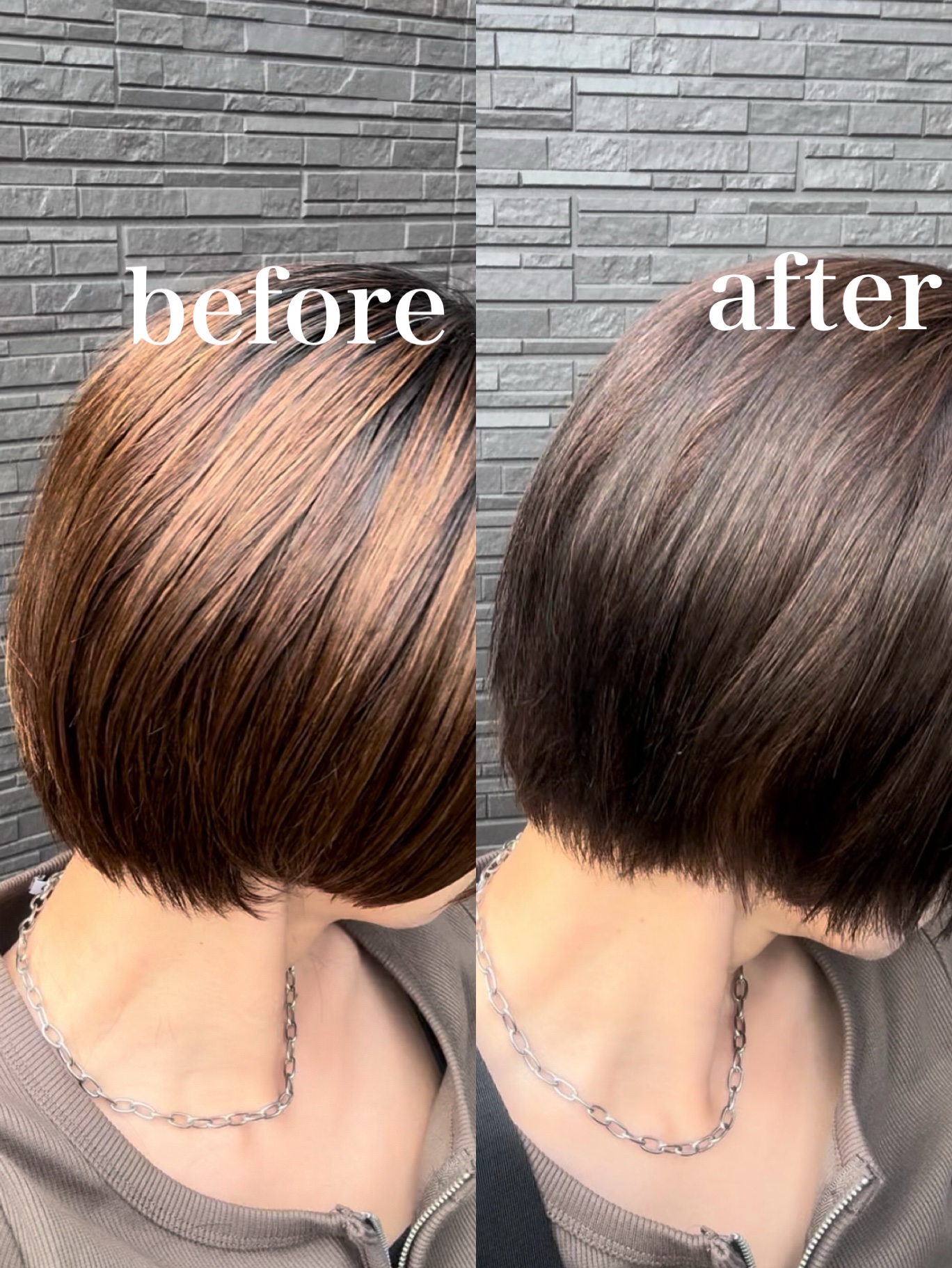 メイクアップカラー グレーアッシュ/ビューティーン/ヘアカラーを使ったクチコミ（2枚目）