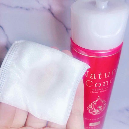 ネイチャーコンク 薬用 クリアローションとてもしっとり/ネイチャーコンク/拭き取り化粧水を使ったクチコミ(2枚目)