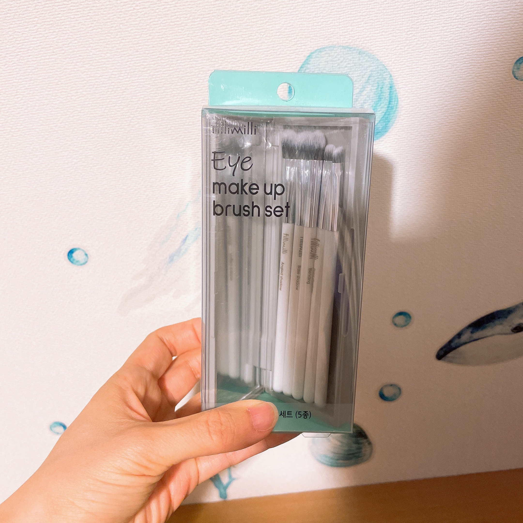 fillimilli アイメイクブラシセット アイメイクブラシセット(5種類)/fillimilli/メイクブラシを使ったクチコミ（2枚目）