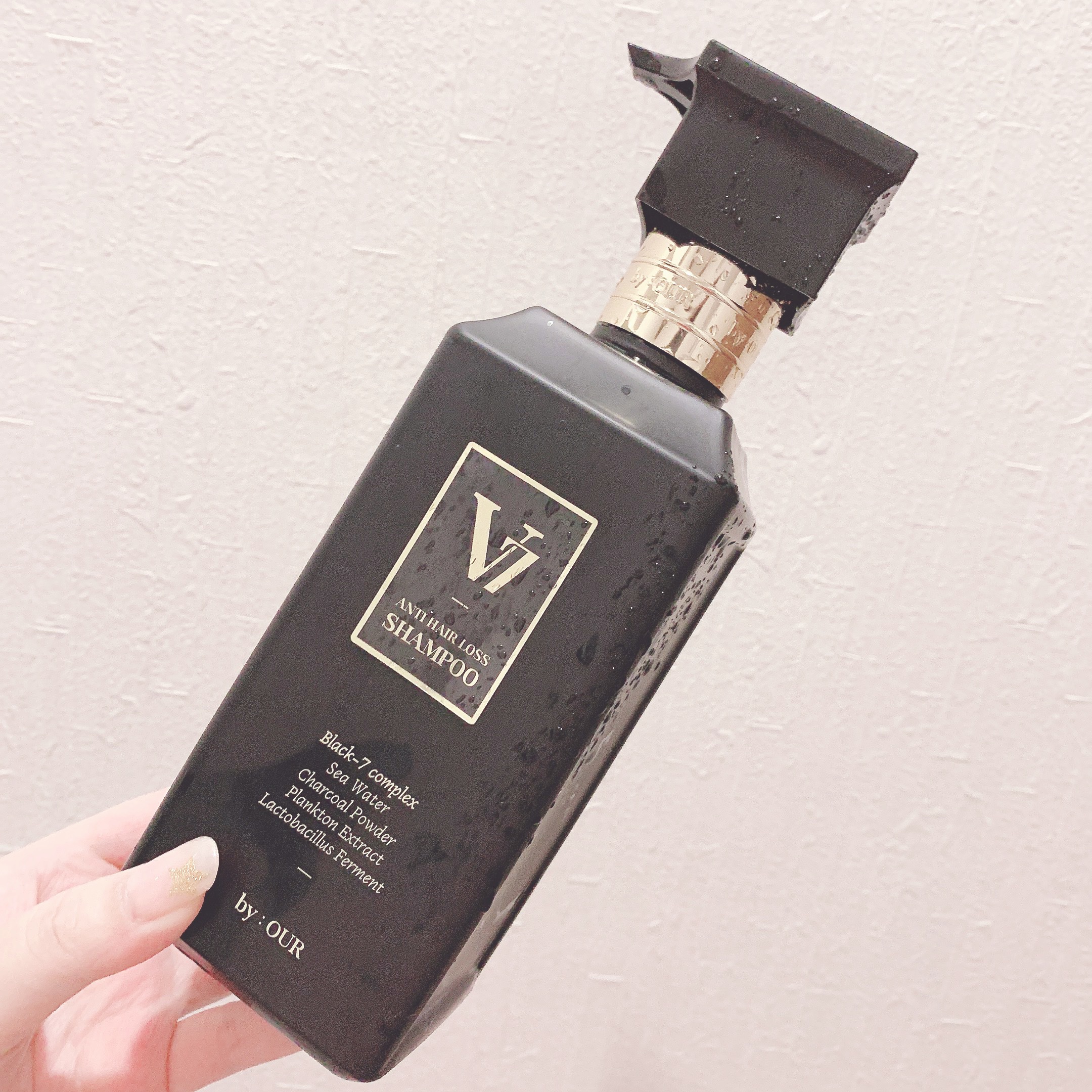 V7 アンチヘアロス シャンプー/by : OUR/サロンシャンプーを使ったクチコミ（1枚目）