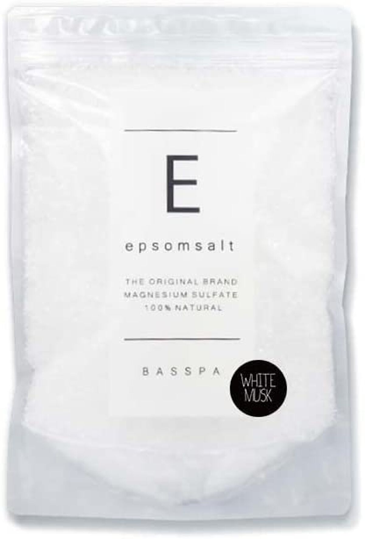 BASSPA エプソムソルト ホワイトムスク 1kg