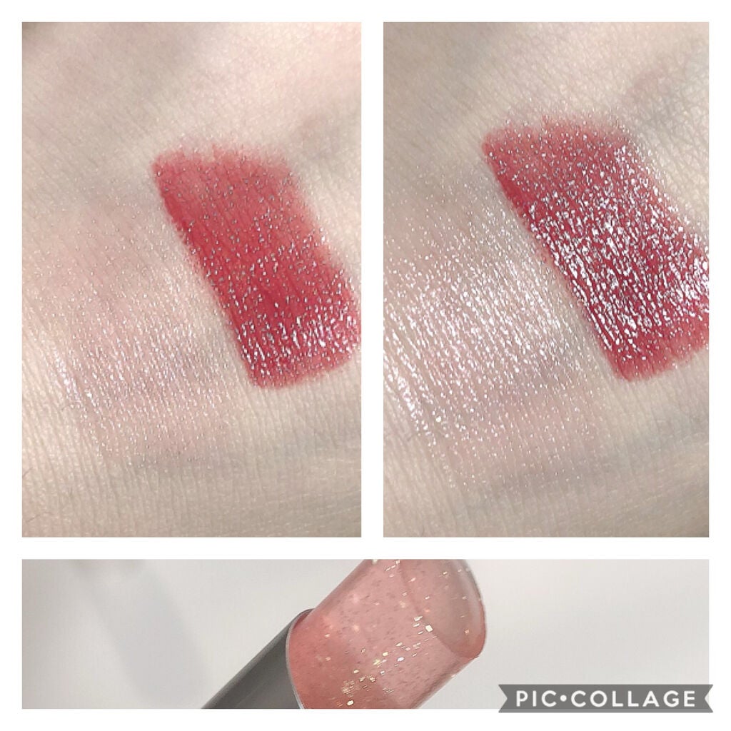 グリッタリーウェブリップバーム/unleashia/リップケアを使ったクチコミ(2枚目)