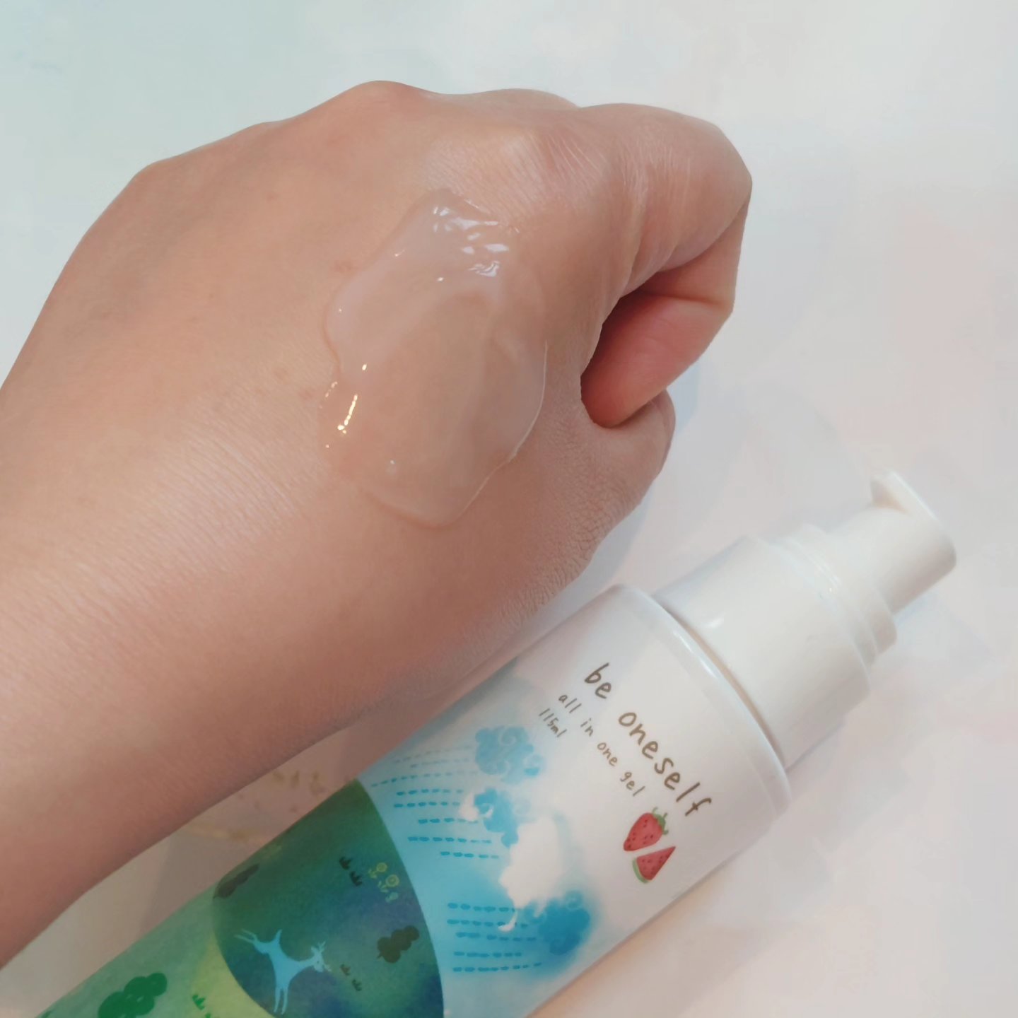 オールインワンジェル/be oneself/オールインワン化粧品を使ったクチコミ（3枚目）