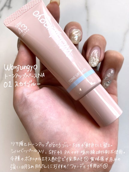 ウォンジョンヨ トーンアップベース NA/Wonjungyo/化粧下地を使ったクチコミ(2枚目)