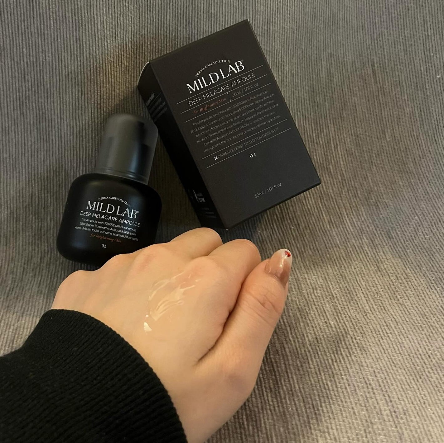 スワン✧*。 on LIPS 「【MILDLAB】ディープメラケアアンプル¥2,500敏感肌の..」(3枚目)