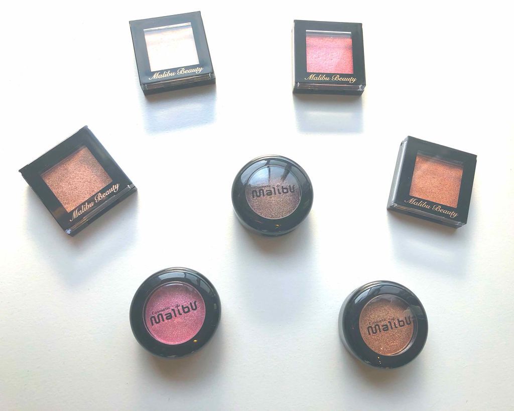 シングルアイシャドウ/マリブビューティー/単色アイシャドウを使ったクチコミ(1枚目)