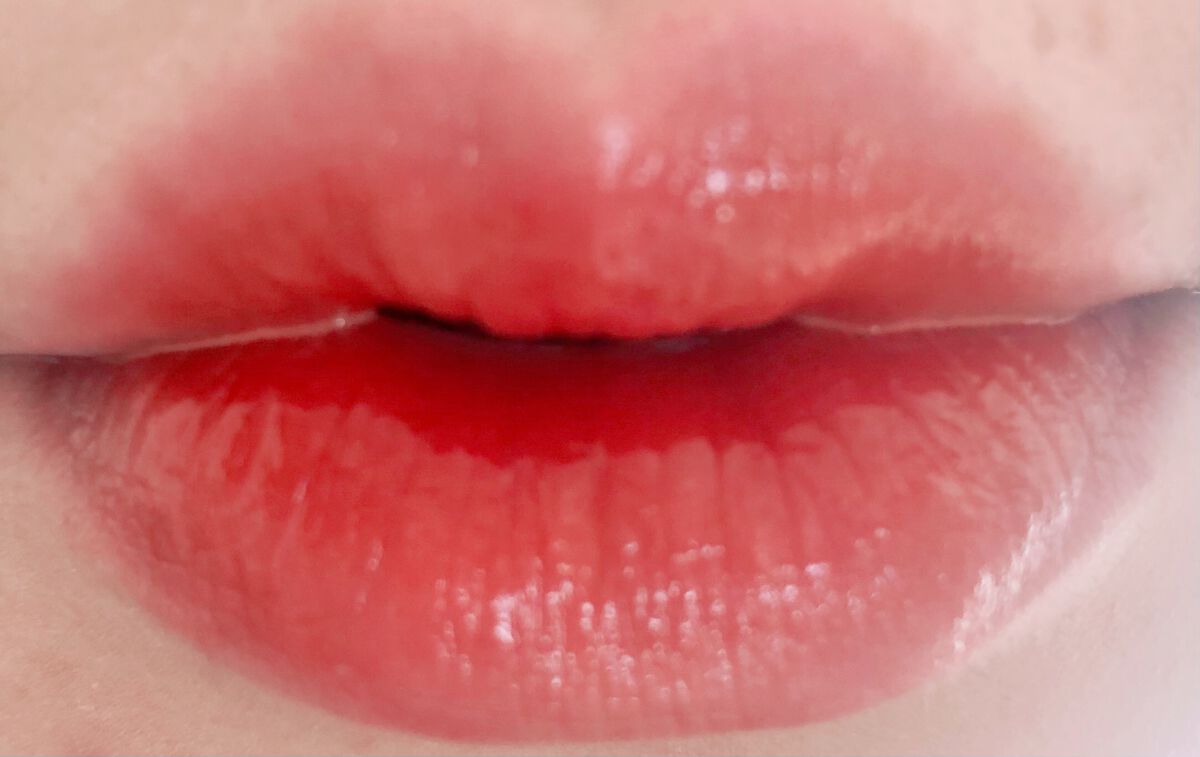 グラスティングウォーターティント/rom&nd/リップティントを使ったクチコミ(1枚目)