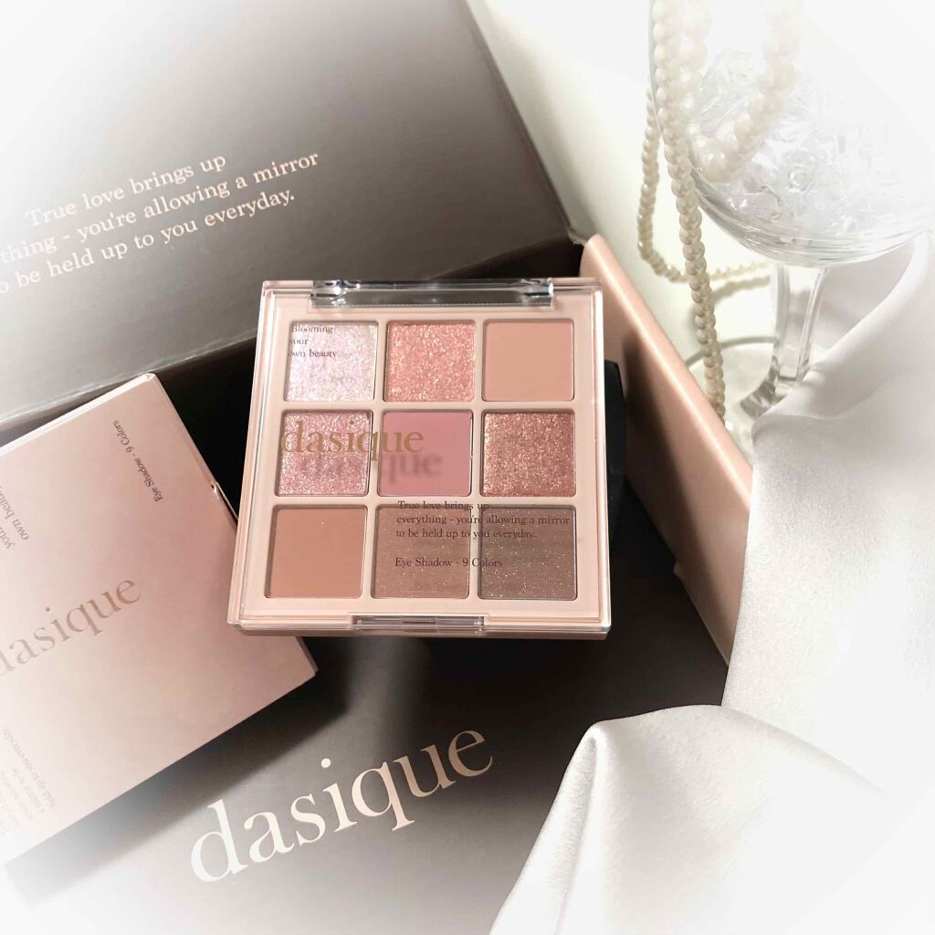 シャドウパレット/dasique/アイシャドウパレットを使ったクチコミ（1枚目）