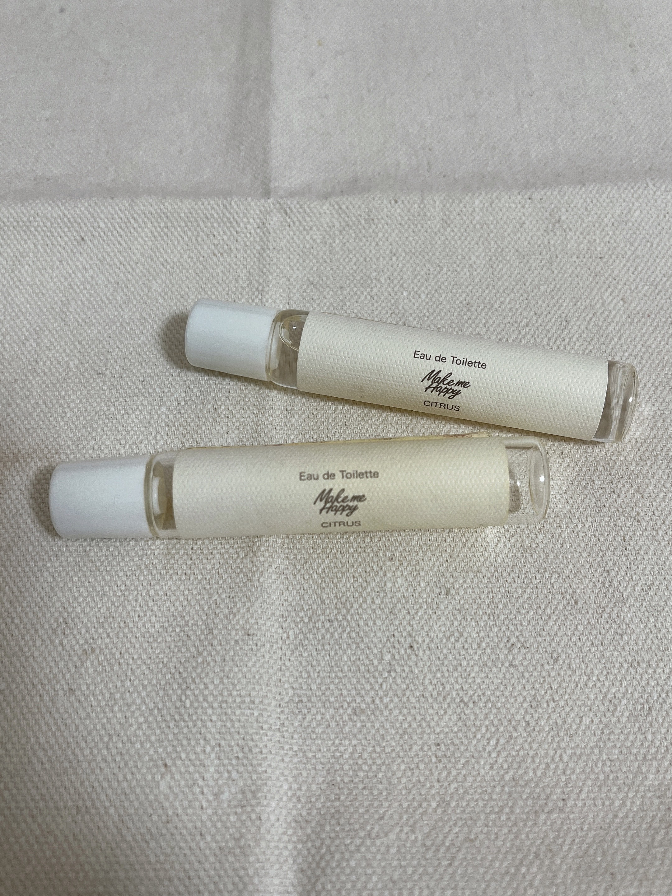 キャンメイク メイクミーハッピー オードトワレ CITRUSのクチコミ「メイクミーハッピー
オードトワレ
シトラス

770円

【総評】
好きすぎて一つ使い切り、リ.....」（2枚目）