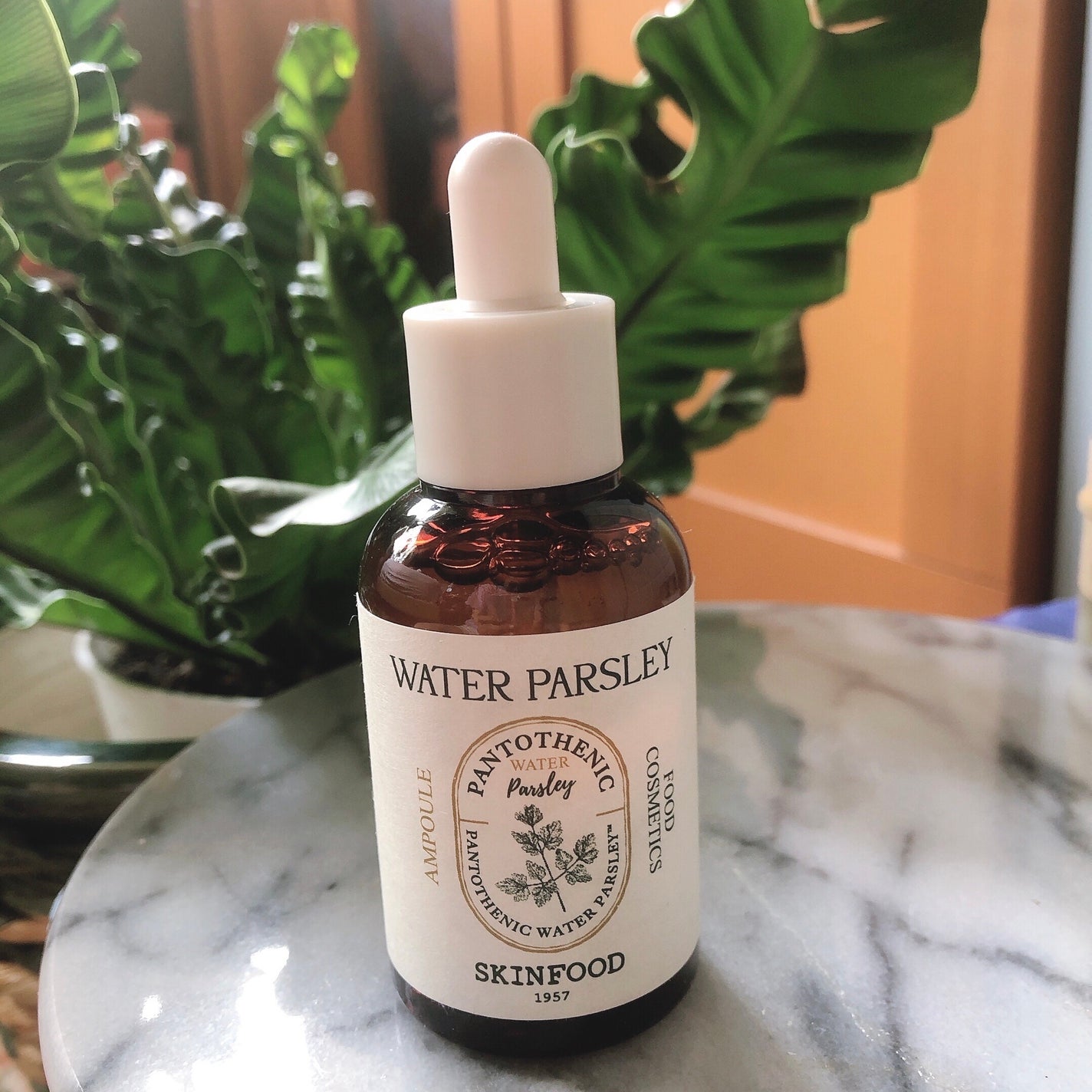 パントテンウォーターパセリアンプル/SKINFOOD/美容液を使ったクチコミ(1枚目)