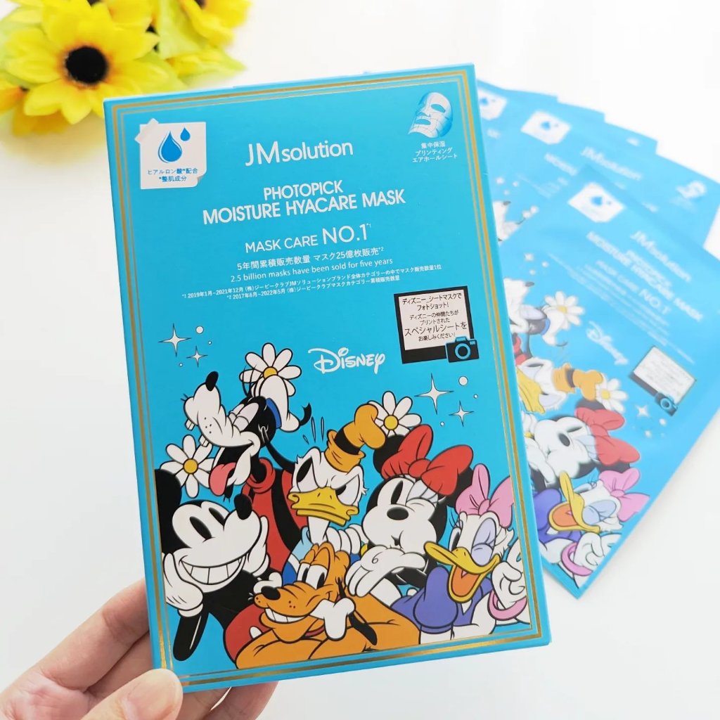 JMsolution-japan edition- フォトピック モイスチャー ハイアケア マスクのクチコミ「＼ディズニーとフォトショット／

JM solution
PHOTOPICK
MOISTURE.....」（2枚目）