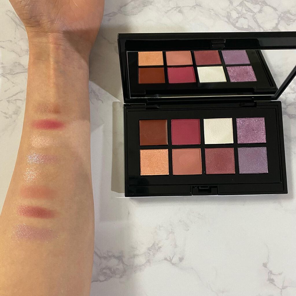 コンパクトアディクション “エターナル イン ピンク” 101 Love and Sensitivity/ADDICTION/アイシャドウパレットを使ったクチコミ（3枚目）