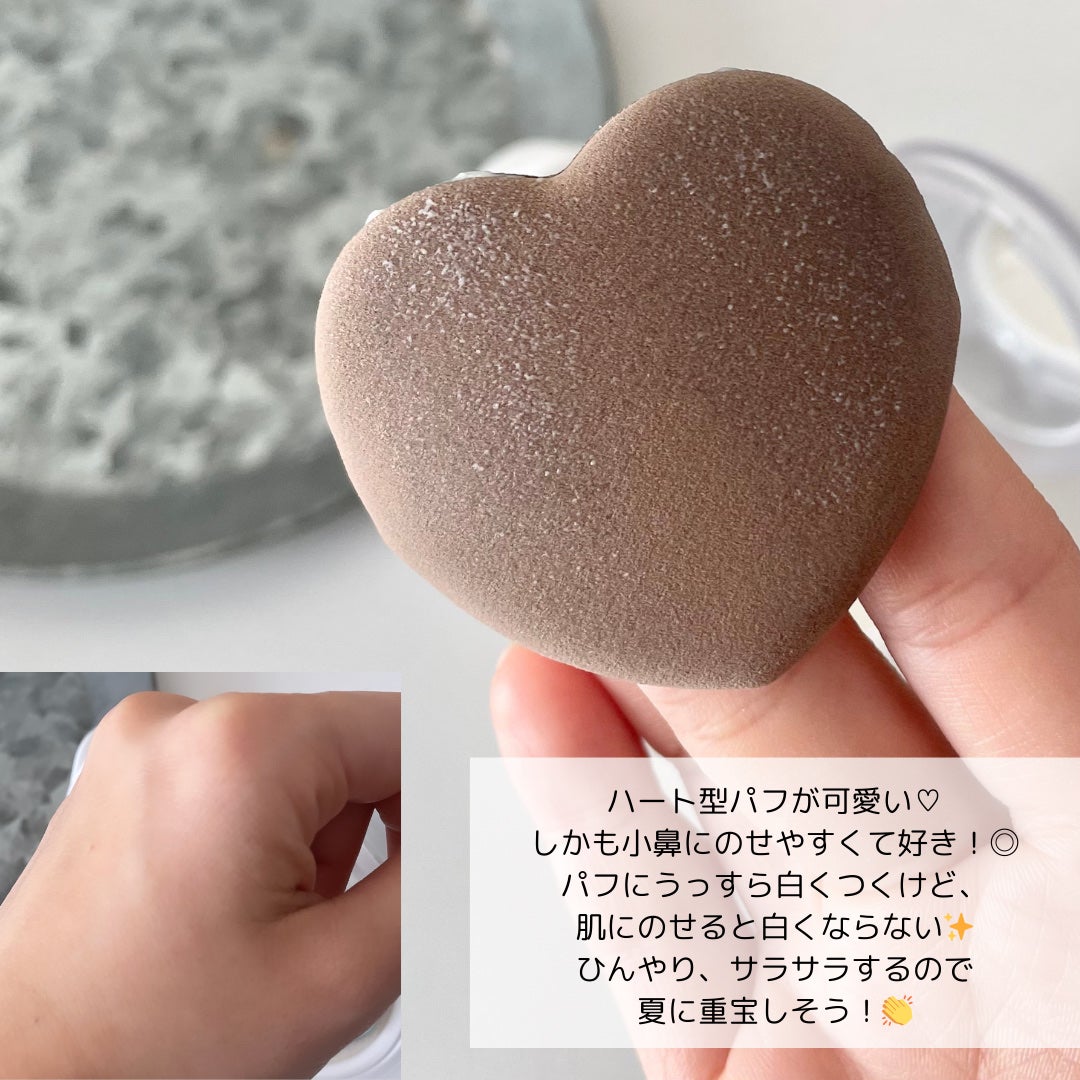 ウォーターロック サラサラパクト/A’pieu/フェイスパウダーを使ったクチコミ(2枚目)