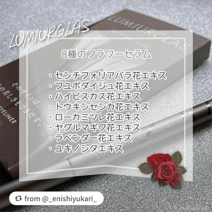 スキルレスライナー/LUMIURGLAS/リキッドアイライナーを使ったクチコミ(2枚目)