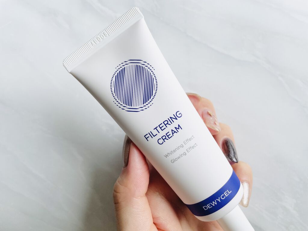 フィルタリングクリーム/DEWYCEL/日焼け止めクリームを使ったクチコミ（1枚目）