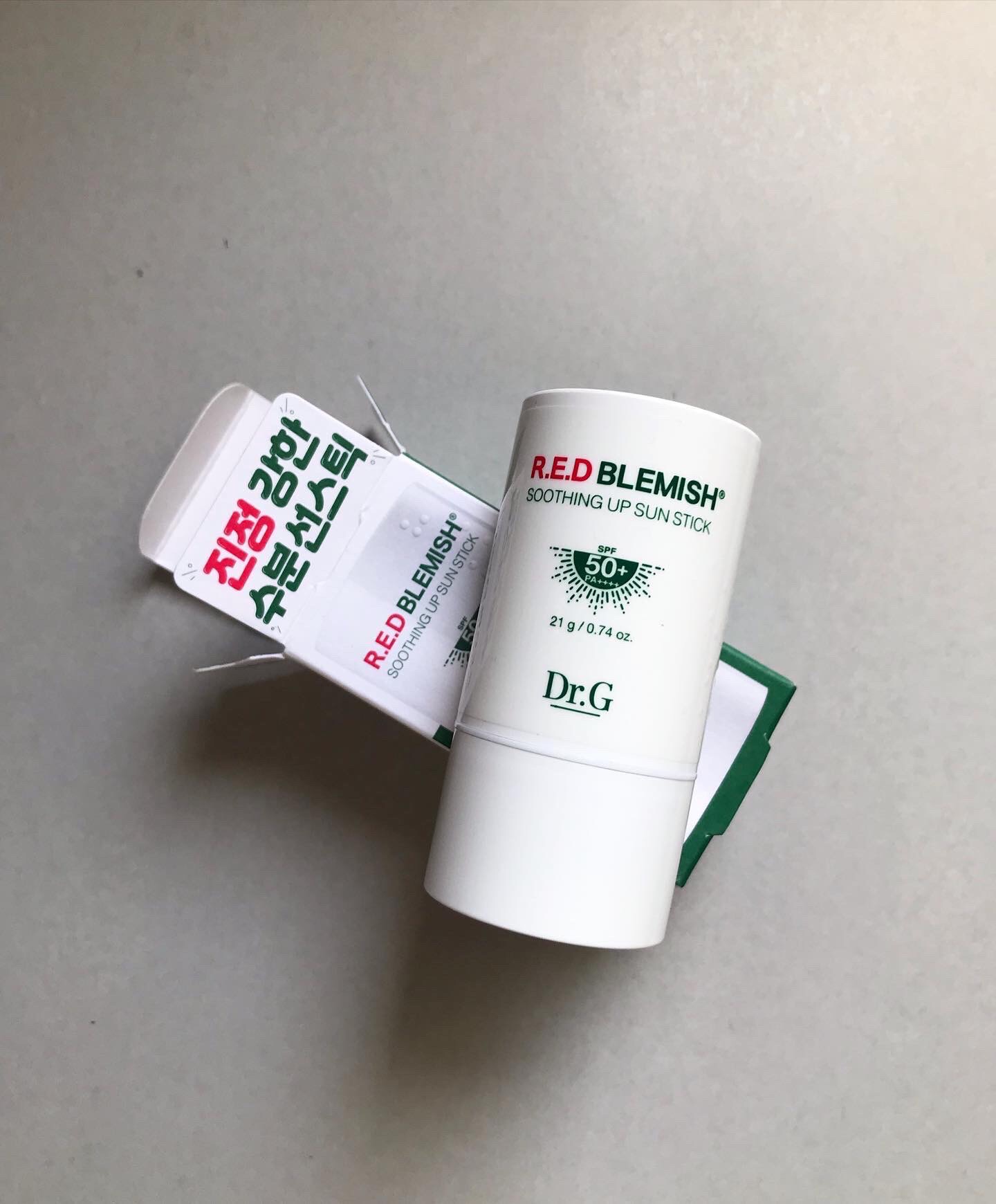 レッドブレミッシュスージングアップサンスティック/Dr.G/日焼け止めスティックを使ったクチコミ（1枚目）