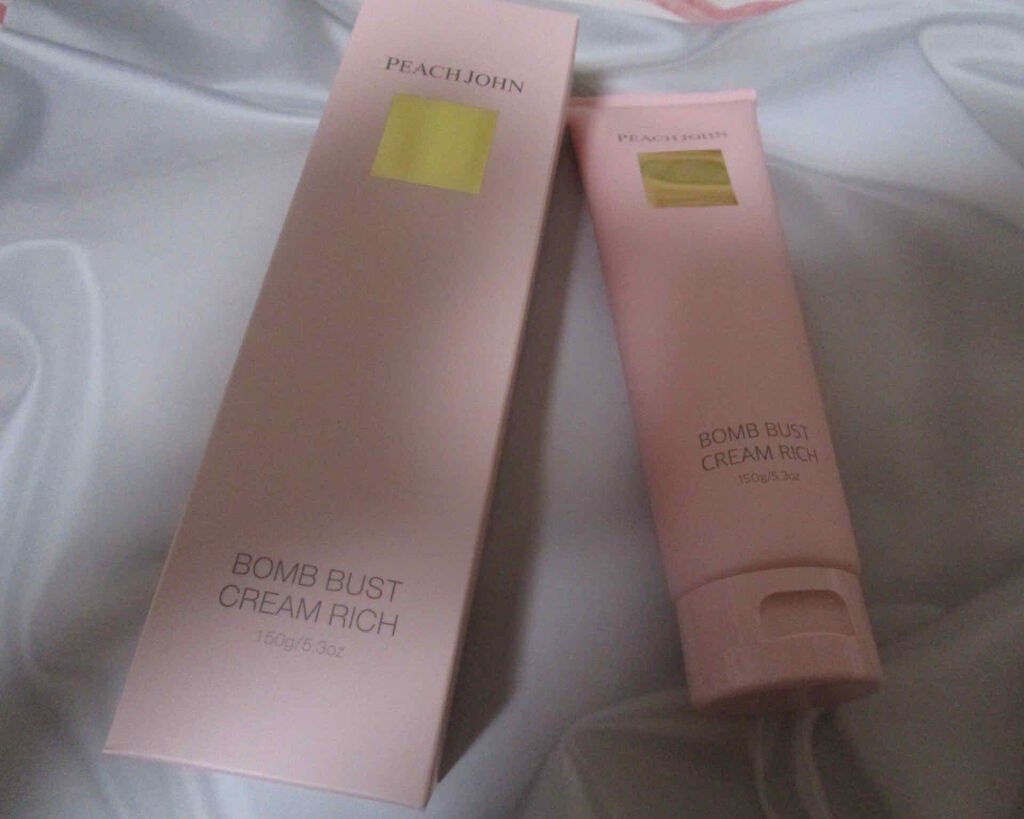 ボムバストクリーム リッチ/PEACH JOHN/バスト・ヒップケアを使ったクチコミ(1枚目)