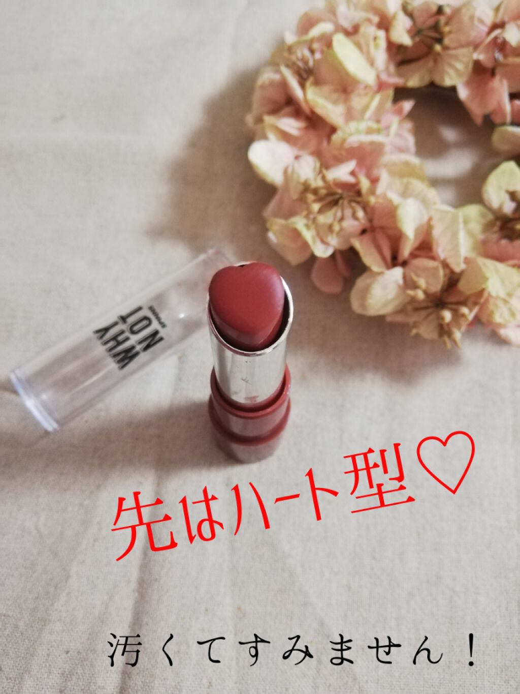 WHY NOT SPINNS リップスティック レトロ/DAISO/口紅を使ったクチコミ（2枚目）